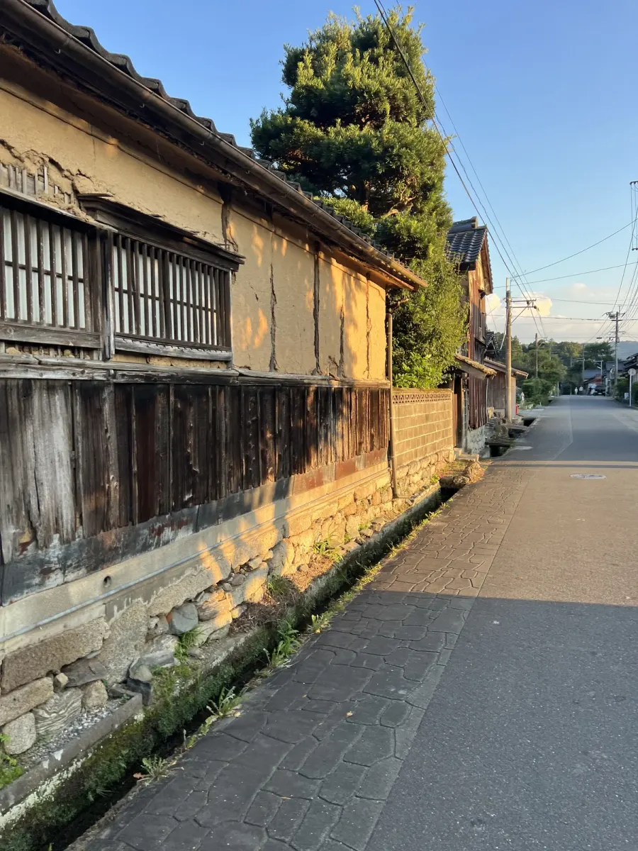 Historic streets and local scenery in Akizuki